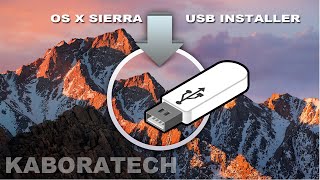 How to create a Mac OS Sierra USB installer [upl. by Caritta738]