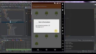 Drag and Drop GridView in Android [upl. by Farly427]