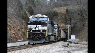 Norfolk Southern Christiansburg District 382008 [upl. by Varuag]