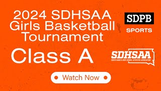 2024 SDHSAA Class A Girls Basketball 78th Place amp 65th Place  SDPB [upl. by Arakat]