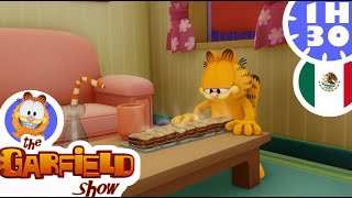 😻 ¡Para Garfield lasañas sin fin 😋  El Show de Garfield [upl. by Yeslaehc]