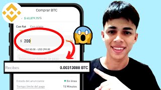 Como COMPRAR BITCOIN en BINANCE Desde el CELULAR💰 [upl. by Randene]