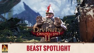 Divinity Original Sin 2  Spotlight Origin Stories  Beast [upl. by Dymoke]