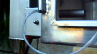 VENTURA SUPER 4 cold smoke generator test runBurning Hickory woodchips [upl. by Sublett]