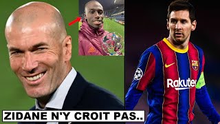 🚨 ZIDANE EST SOUS LE CHOC FMENDY A FAIT UNE MASTERCLASS   LA DEMANDE TRES SPÉCALE DE MESSI 1393 [upl. by Leitao285]