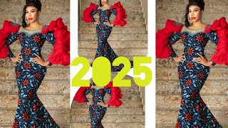 Latest Stylish Ankara Gowns 2025Ankara Long Gown Styles [upl. by Magnien565]