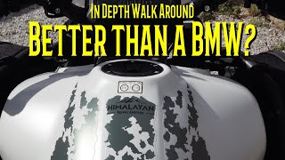 Royal Enfield Himalayan 450 in depth build quality check and walk around [upl. by Ahtebat]