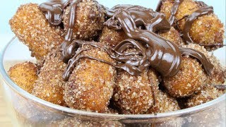 CHURRO BITES  Video Recipe [upl. by Anigroeg]