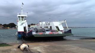 Sandbanks Poole to Studland Chain Ferry [upl. by Kauslick812]