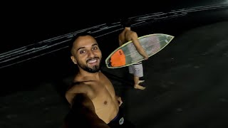 Dia de Surf Noturno com meu amigo lokao  Surf Pov [upl. by Arretahs131]