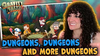 FUN • LESBIAN REACTS – GRAVITY FALLS – 2x13 “DUNGEONS DUNGEONS AND MORE DUNGEONS” • [upl. by Dillie957]