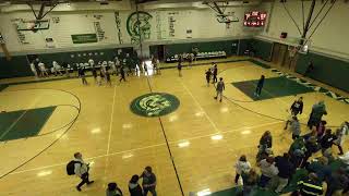 Newfield High School vs Tioga High School Boys Varsity Basketball [upl. by Ahsekahs372]