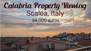 Calabrian Property Viewing The Apartment I Purchased scalea calabria italianproperty italy [upl. by Lali]