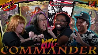 MTG Commander Gameplay InfiniTokens vs ManaCurves vs Kurohitsuki vs Blackneto TTJ ep54 [upl. by Kirimia]