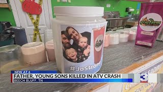 TN business holds fundraiser for family killed in ATV crash [upl. by Sadnalor273]