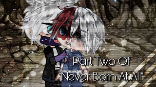 Part two of “never born at all”  Bakutodo   sad Todoroki  Todoroki angst  dead Todoroki [upl. by Ennayoj]