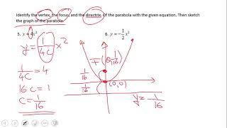 Parabola as a Conic with Vertex at the Origin [upl. by Ignatz]