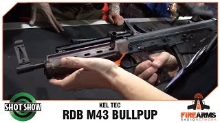 Kel Tec RDBM43 Bullpup  SHOT Show 2014 [upl. by Nnylyar579]