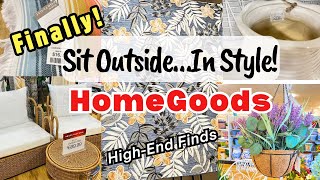 OUTDOOR FURNITURE  PATIO ACCESSORIES  HOMEGOODS  DESIGNER LOOK FOR LESS [upl. by Danna]