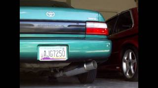 97 Toyota Corolla Exhaust Remake [upl. by Rufena80]