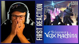 STOP BREAKING MY HEART  The Legend of Vox Machina S3E8 Reaction [upl. by Clement392]