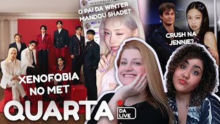 QUARTA COM AS NATISAS Racismo no Met Gala pai da Winter responde crush de Nicholas Galitzine [upl. by Norval819]