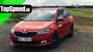 Škoda Fabia III facelift jazda  TOPSPEEDsk [upl. by Aelegna775]