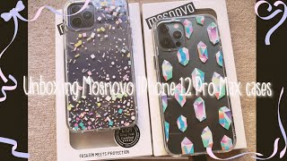 Mosnovo Phone case review IPhone 12 pro max and try on haul 📲✨ [upl. by Pfaff]