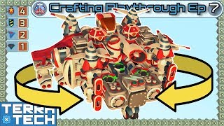 TerraTech  Perfect VTOL Drone amp Heli Controls  Crafting Playthrough Ep7 [upl. by Lauhsoj]