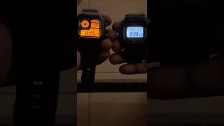 Illuminator Comparison  Casio AE1200WH vs Gshock G5600UE1DR casiowatches shorts watch led [upl. by Shornick172]