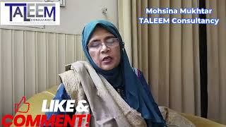 Personal Social amp Emotional Development  Mohsina Mukhtar  Master Trainer  TALEEM Consultancy [upl. by Elum]