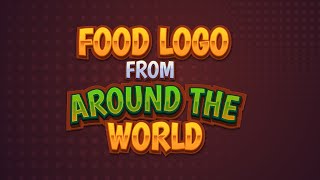 FOOD LOGO In Alphabetical Order [upl. by Emilee868]