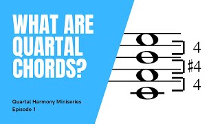 What are Quartal Chords [upl. by Strepphon]