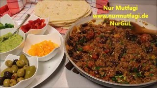 Meksika Tortilla nasil yapilir tarifi [upl. by Nitz]