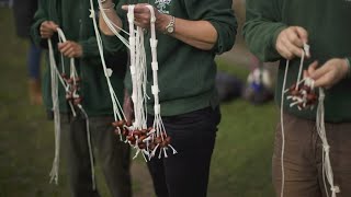 High drama in the obscure British sport of conkers [upl. by Drofniw]