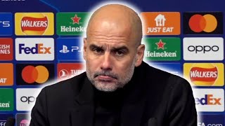 🔴 LIVE  Pep Guardiola postmatch press conference  Man City 11 Real Madrid Agg 44 Pens 34 [upl. by Leseil]