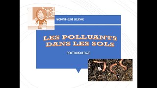 Chapitre 2Les Polluants dans les Sols [upl. by Cordie]