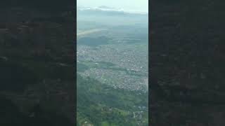 Plane landing at Pokhara airport pokharanepal 🇳🇵 [upl. by Nalliuq]