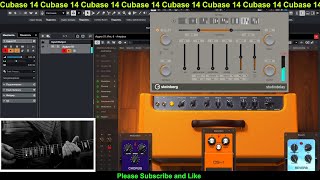 Cubase 14  New Studio Delay  Guitar Test  AmpBox Mercuriall Tweed Blues [upl. by Calia201]