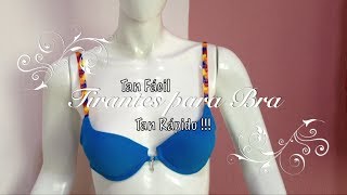 Tirantes para Bra Tejidos Fácil Ganchillo Crochet [upl. by Trebbor]