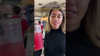 Mexicans vs Ecuadorians shorts viralvideo funny [upl. by Romilda54]