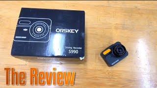 ORSKEY S990 Dash Cam 4K  The Review [upl. by Ahsiral]