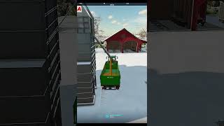 Winter Chores Farming Simulator 22 shorts [upl. by Acinomaj795]