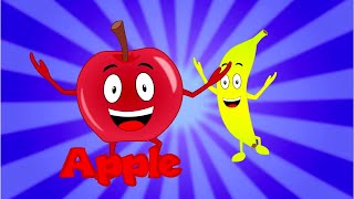 Apples and Bananas Song  Kids Nursery Rhymes [upl. by Lawrence279]