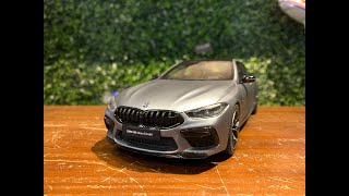 118 GT Spirit BMW M8 Gran Coupe Silver GT846 [upl. by Azilanna]