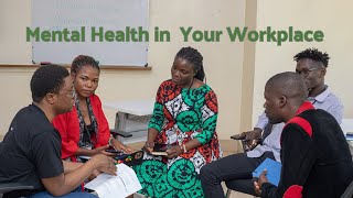 MiniMental Health Series Maintaining Good Mental Health At The Workplace by Dr Fadila Aisha Adamu [upl. by Hakvir]