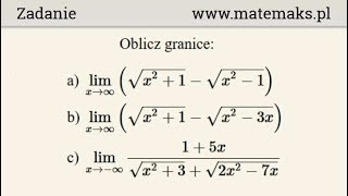 Granice funkcji  przydatna sztuczka i pułapka [upl. by Anemij]