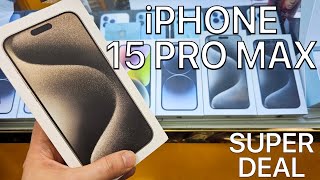 HOW I Bought a Brand New iPhone 15 Pro Max in ShenZhen In A SUPER DEAL 😲🤑 [upl. by Neela]