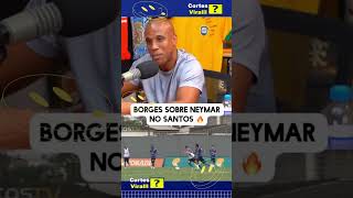 Borges Fala de Neymar no santos [upl. by Eikcir705]