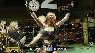 Dominion Fighting Championship 7 Matt Munoz vs Marcel Njiebur [upl. by Thurston]